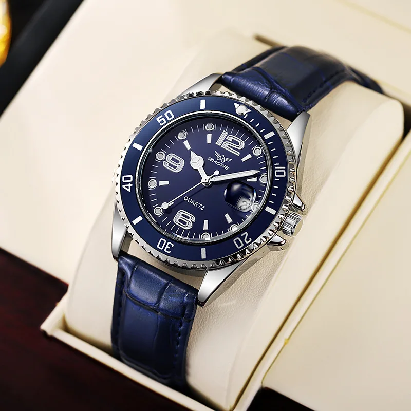 Fashion Leather Strap Men Busi - Cartier Watch Tank recension och pris
