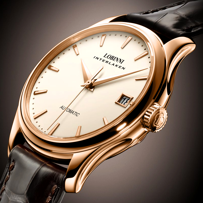 LOBINNI L12026 Men's Mechanica - Omega Watch Constellation recension och pris