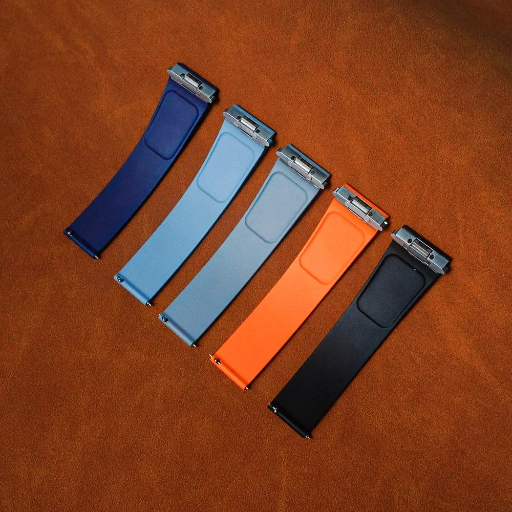 FKM Rubber Watch Straps For Ca - Cartier Watch Santos recension och pris